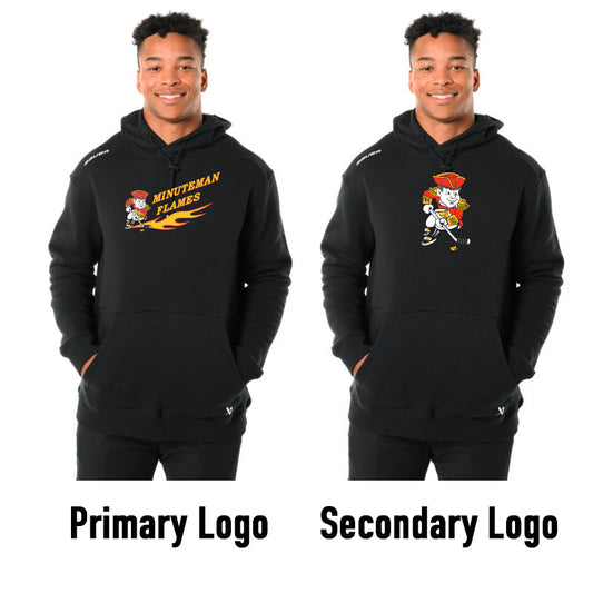 *PRE ORDER* Minuteman Flames or Lady Flames Bauer Team Hoody in Black