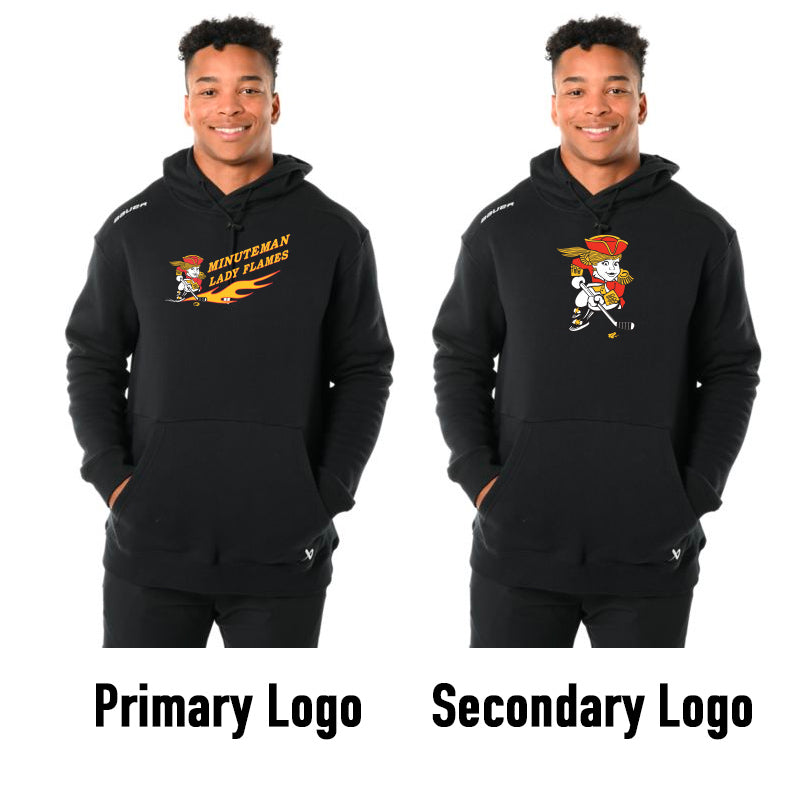 Lady Flames Bauer Team Hoody in Black