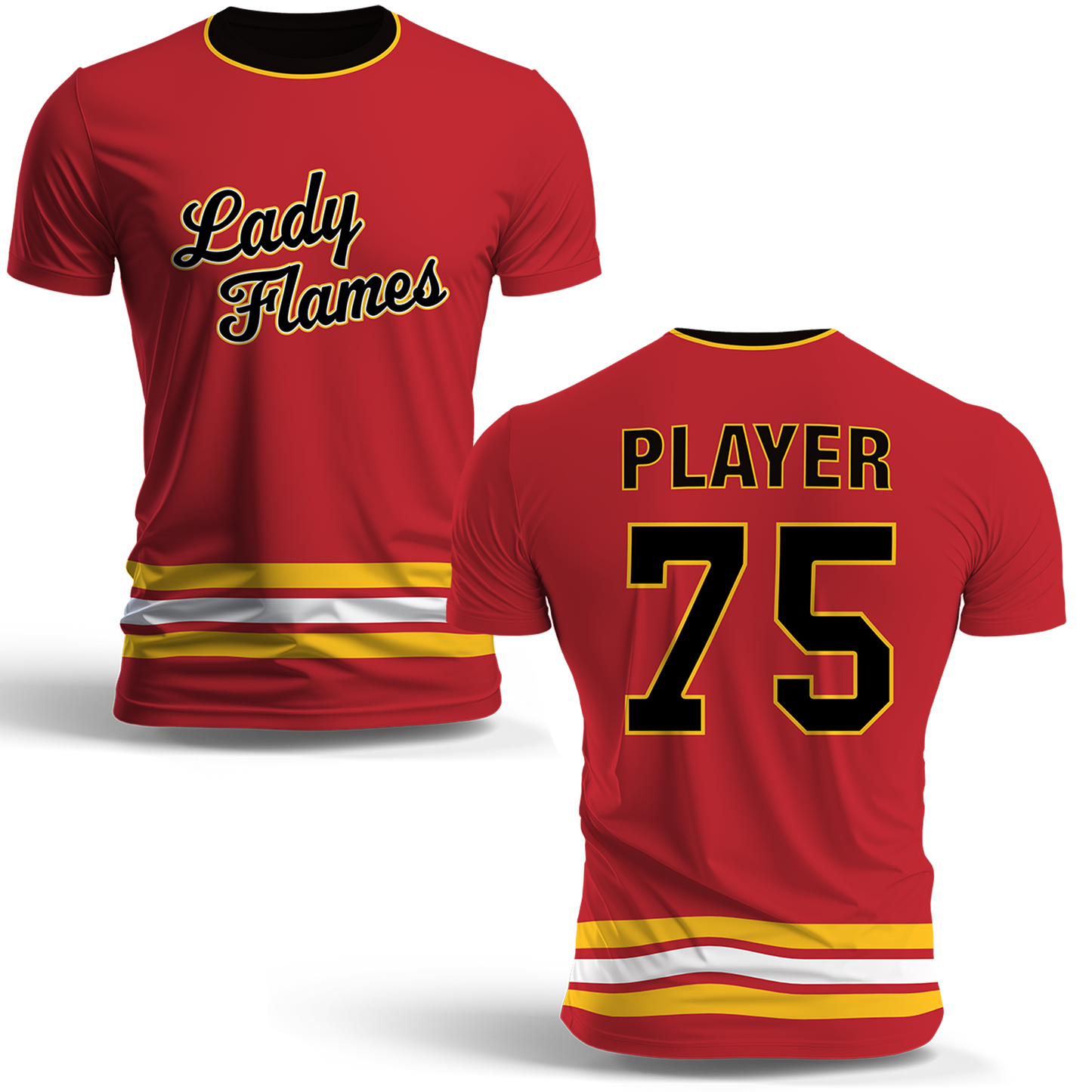 *PRE ORDER* Minuteman Flames or Lady Flames Player Jersey T-Shirt
