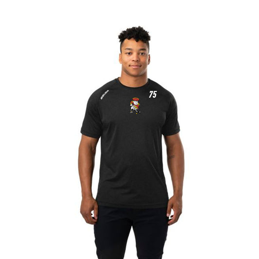 *PRE ORDER* S24 Minuteman Flames or Lady Flames Bauer Team Tech Tee in Black or Grey