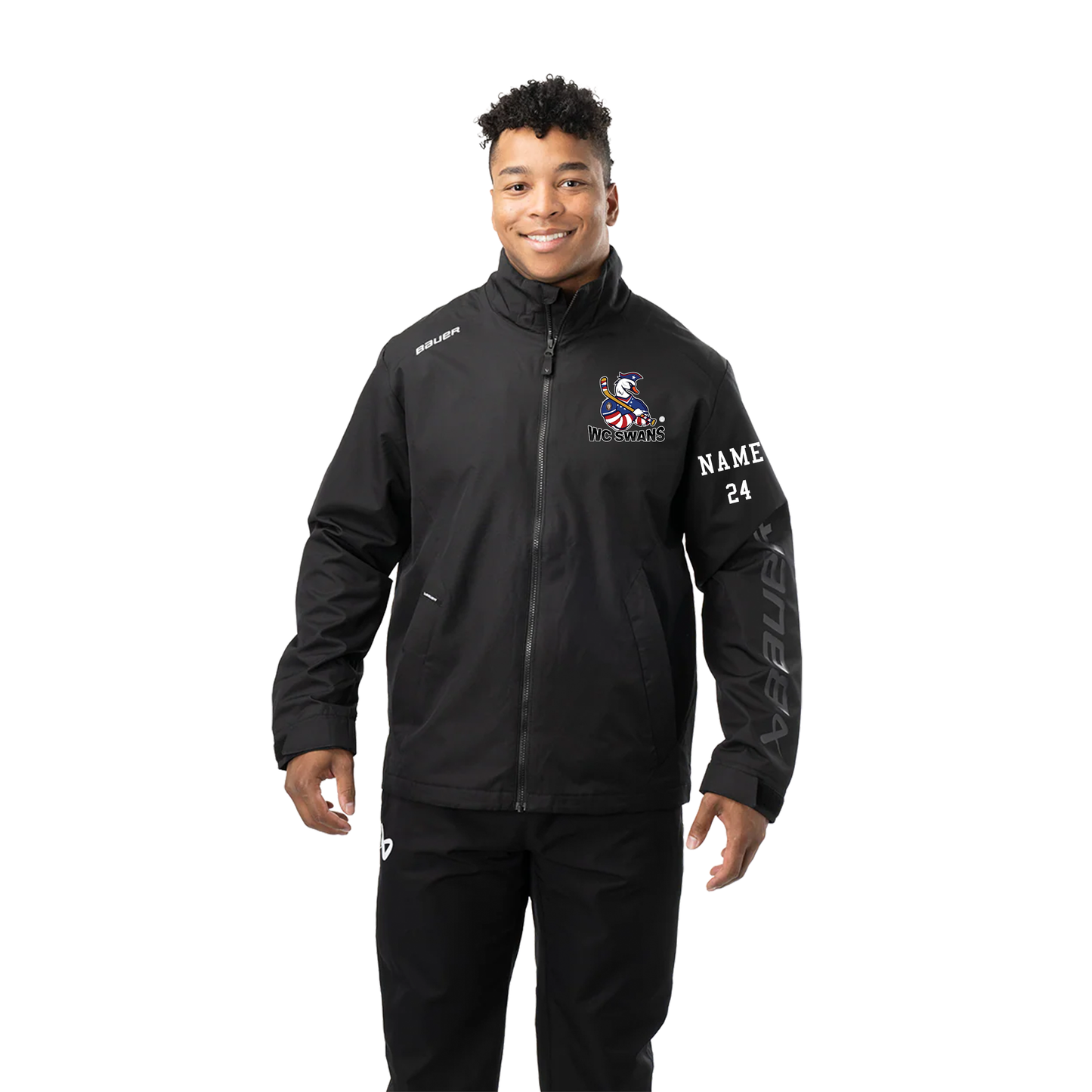 *PRE ORDER* S24 WC Swans Boys Bauer Team Lightweight Jacket