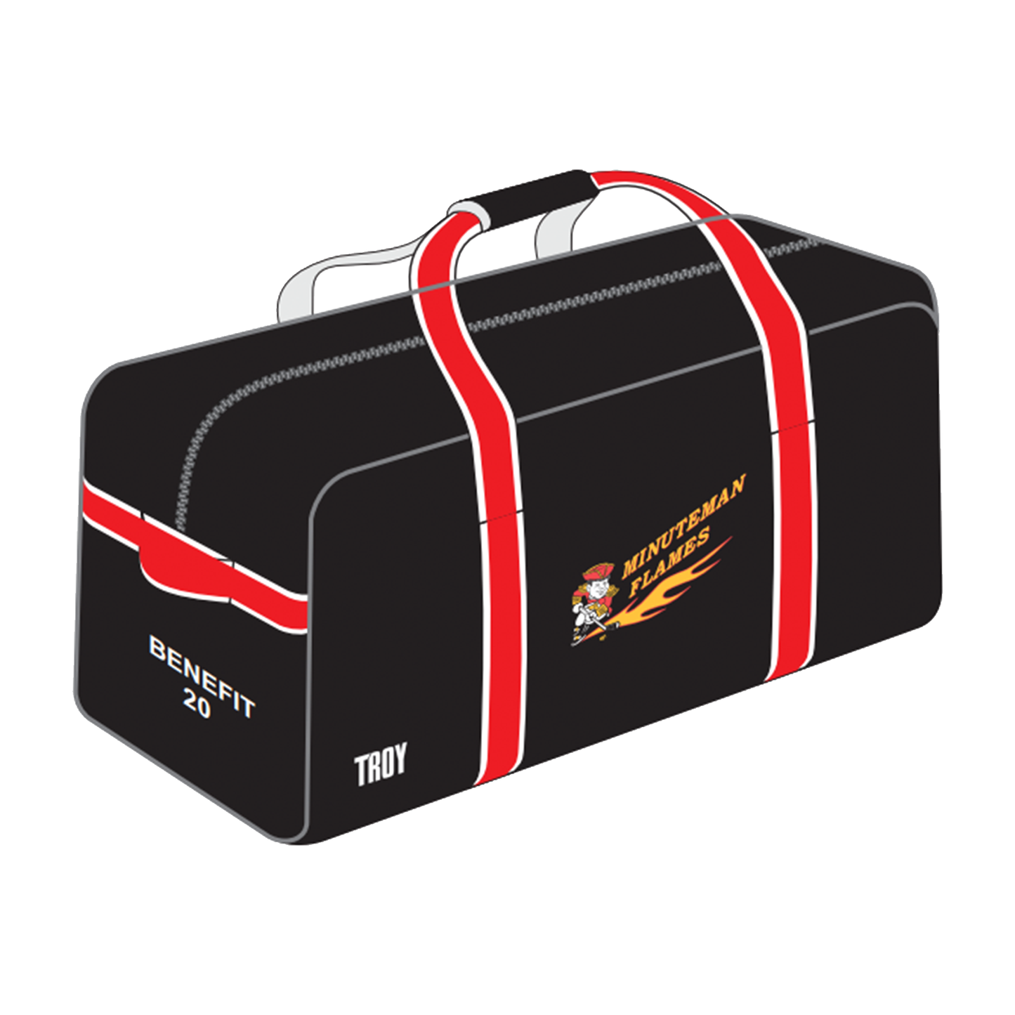 *PRE ORDER* Minuteman Flames or Lady Flames Troy Hockey Bag