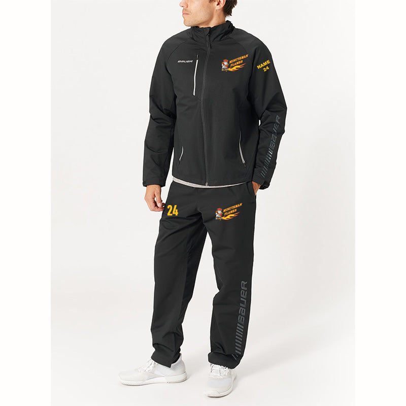 Minuteman Flames or Lady Flames Bauer Supreme Lightweight Pants in Black