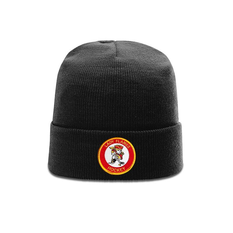 Lady Flames Winter Knit in Black