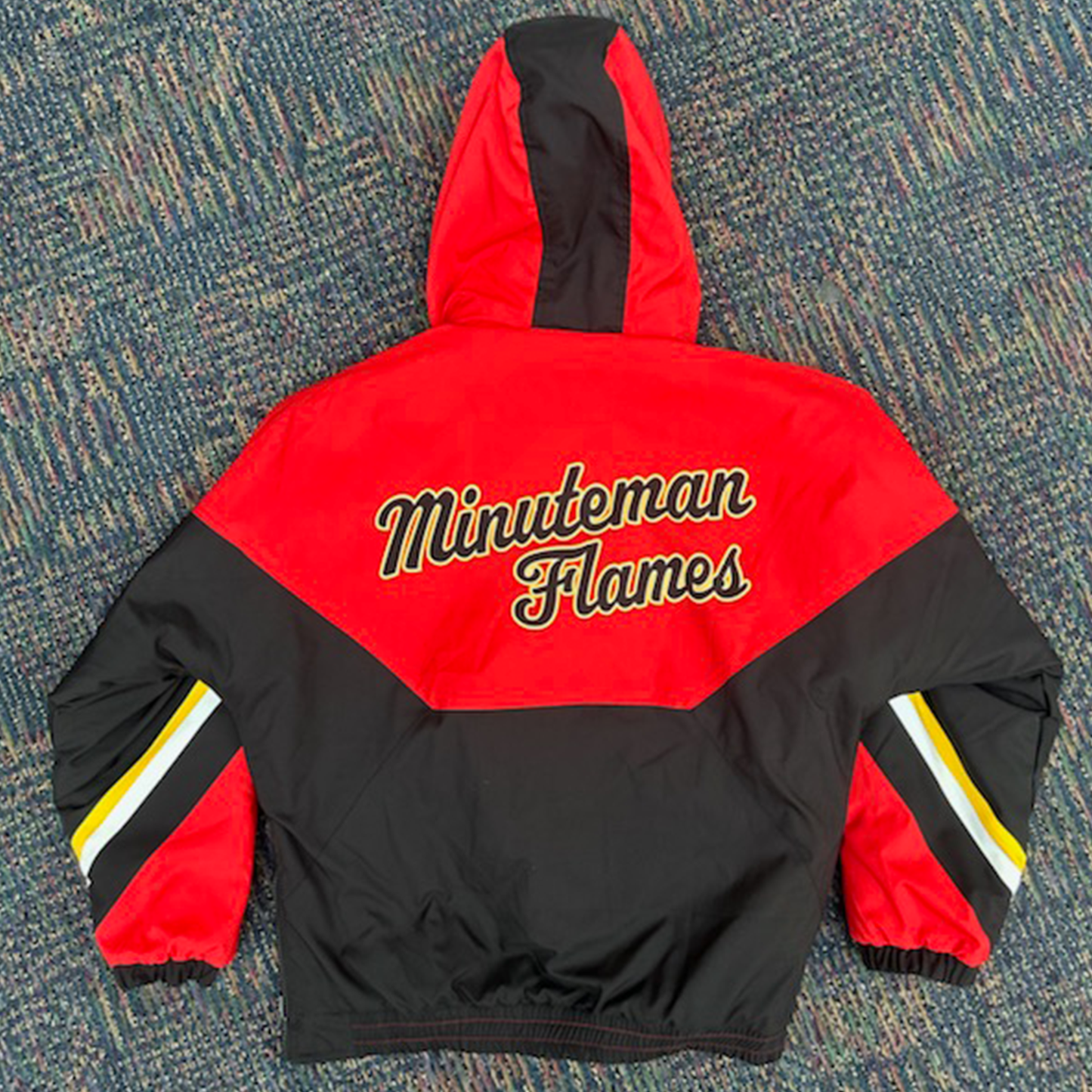 *PRE ORDER* Minuteman Flames or Lady Flames Vintage Pullover Halfzip Jacket