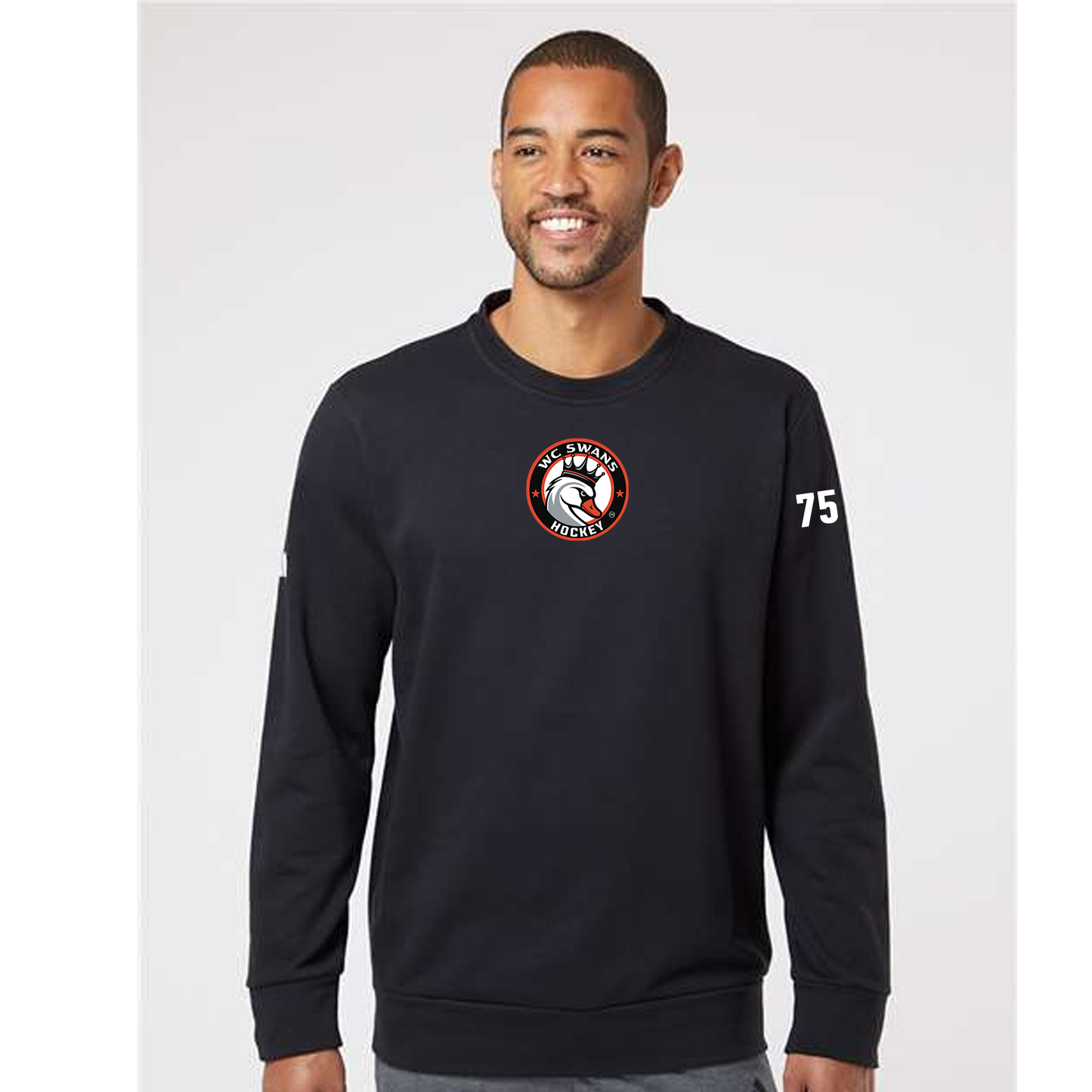 *PRE ORDER* S25 WC SWANS Adidas Unisex Fleece Crewneck