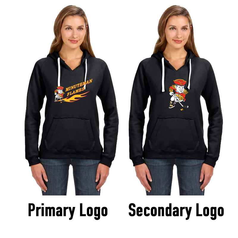 *PRE ORDER* Minuteman Flames and Lady Flames Women's Hoody in Black