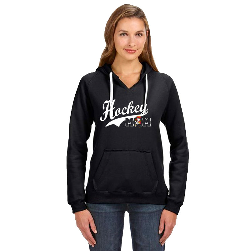 *PRE ORDER* Minuteman Flames or Lady Flames Women's Hockey Mom Hoody in Black