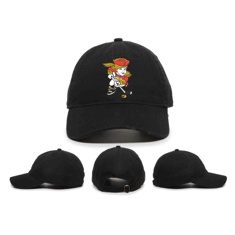 Adult Lady Flames OC Sports Adjustable Cap in Black