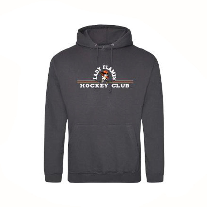 Lady Flames OT Sports Hoody in Grey