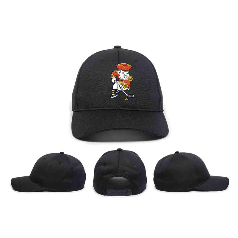 Youth Minuteman Flames OC Sports Adjustable Cap in Red or Black