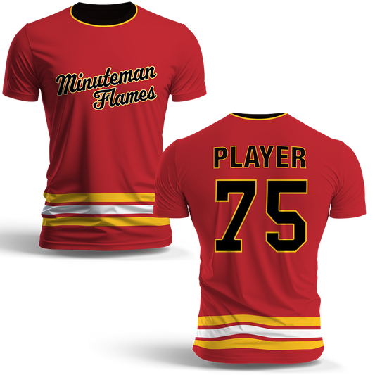 *PRE ORDER* Minuteman Flames or Lady Flames Player Jersey T-Shirt