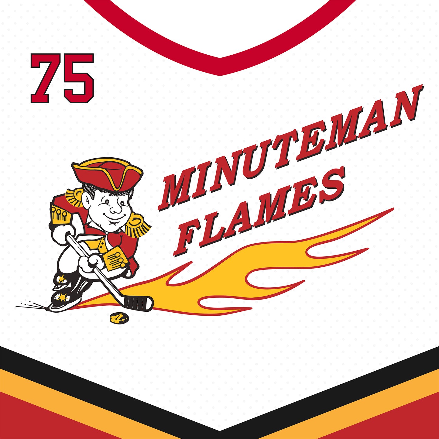 *PRE ORDER* Minuteman Flames or Lady Flames Jersey Canvas