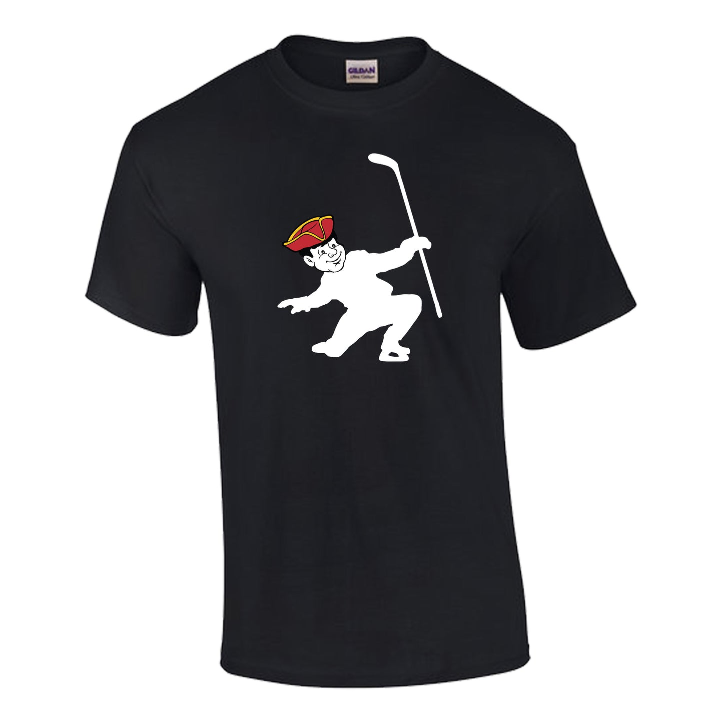 Minuteman Flames or Lady Flames Celly T-Shirt in Black