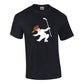 Minuteman Flames or Lady Flames Celly T-Shirt in Black