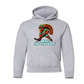 *PRE ORDER* Fall Faceoff MASCOT LOGO Hoody in Grey or Sand