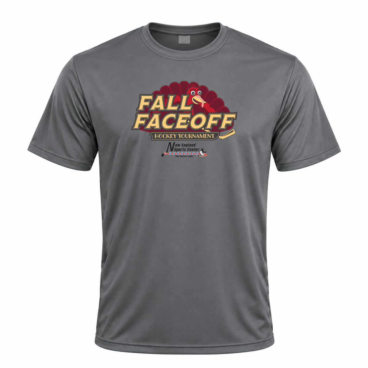 *PRE ORDER* Fall Faceoff PRIMARY LOGO Dri Fit T-Shirt in Graphite