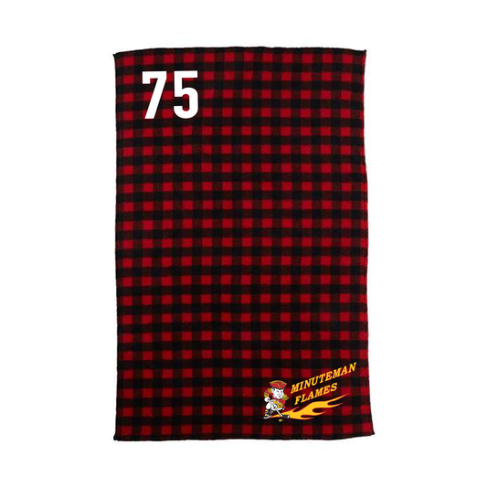 *PRE ORDER* Minuteman Flames or Lady Flames Flannel Blanket