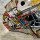 *PRE ORDER* Minuteman Flames Goalie Helmet Decal