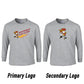 Minuteman Flames or Lady Flames Gildan Long Sleeve T-Shirt in Black or Grey