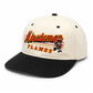 Minuteman Flames Celly Hockey Co Snap Back Hat in Black or Cream