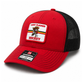 Minuteman Flames or Lady Flames Trucker Cap in Red / Black