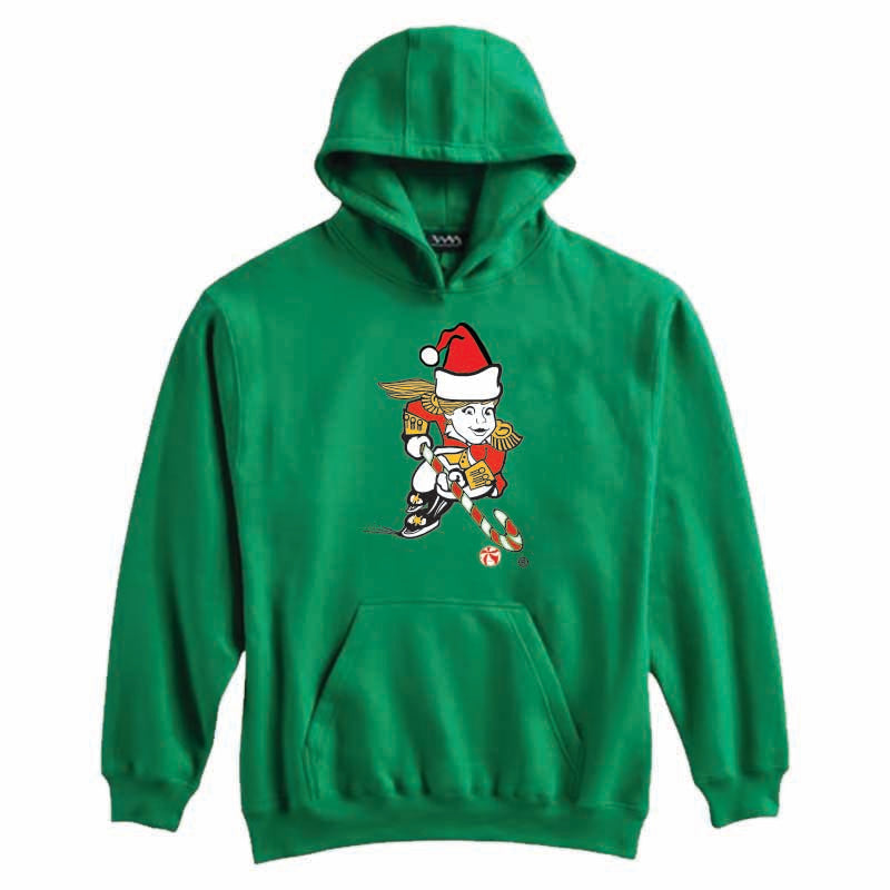 *PRE ORDER* Lady Flames Holiday Hoody in Kelly Green