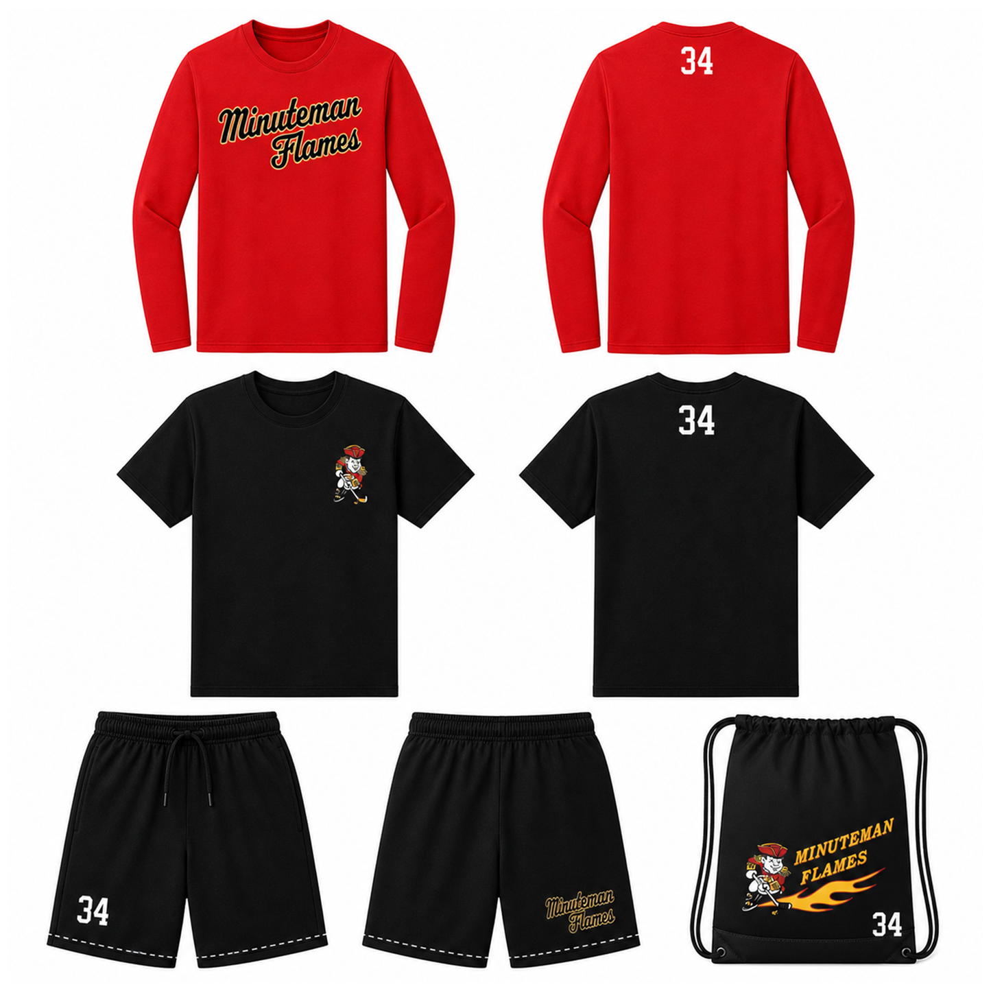 *PRE ORDER* S26 Minuteman Flames or Lady Flames Player Pack