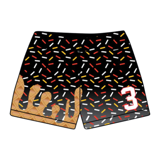 *PRE ORDER* S26 Ice Cream Drip Sublimated Shorts