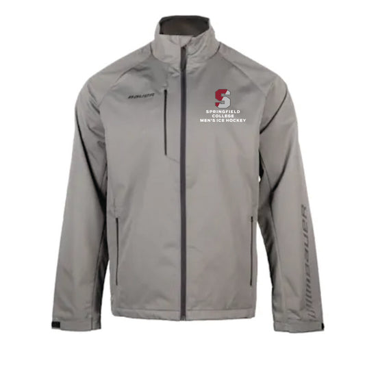 Springfield College Club Hockey Bauer Lightweight Jacket in Grey