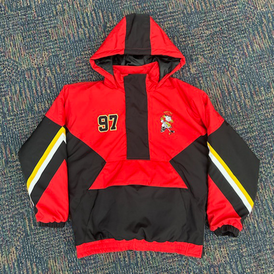 *PRE ORDER* Minuteman Flames or Lady Flames Vintage Pullover Halfzip Jacket