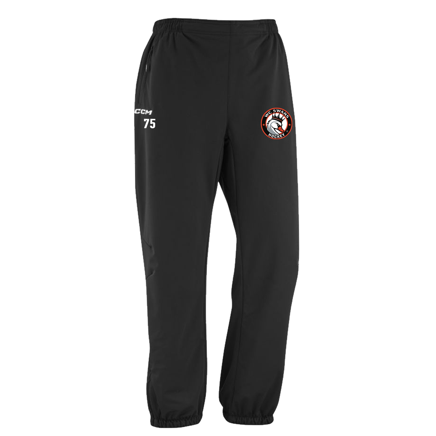 *PRE ORDER* S25 WC Swans Women's CCM Rink Suit Pants in Black