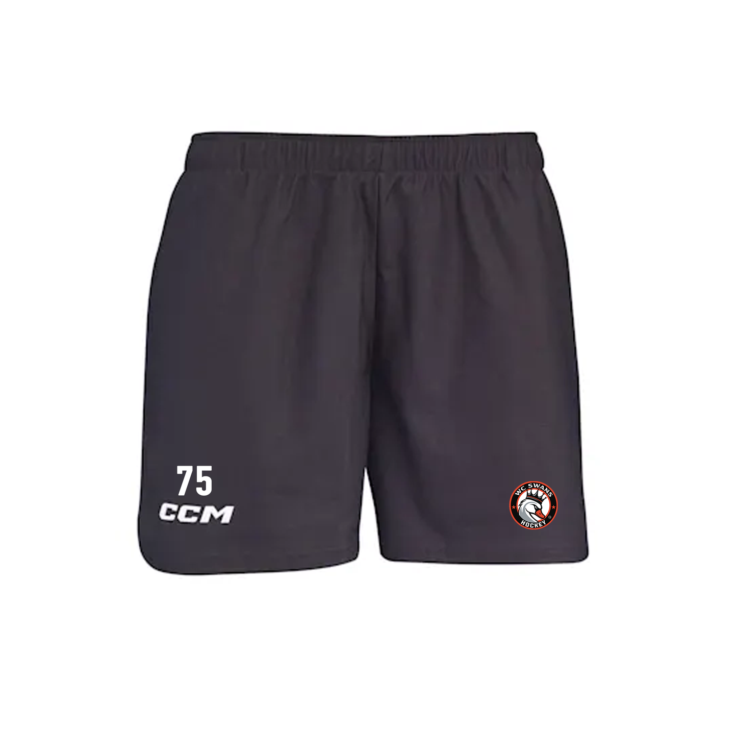 *PRE ORDER* S25 WC SWANS CCM Women's Team Training Shorts in Black