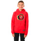 Lady Flames Adult or Youth Bauer Team Hoody w/ Alternate Logo in Red