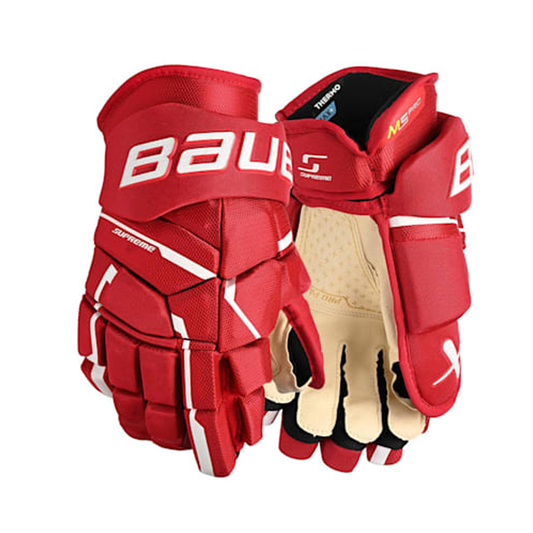 *PRE-ORDER* Bauer Supreme M5 Pro Gloves in Red