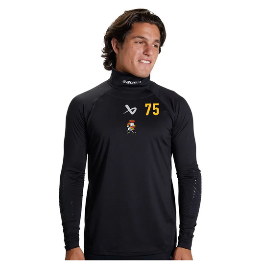 Bauer Neck Protect Long Sleeve Top