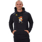 Minuteman Flames or Lady Flames Bauer Perfect Hoody in Black