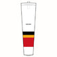 Minuteman Flames and Lady Flames Flex Hockey Socks in White (Home)