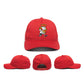 Youth Minuteman Flames OC Sports Adjustable Cap in Red or Black